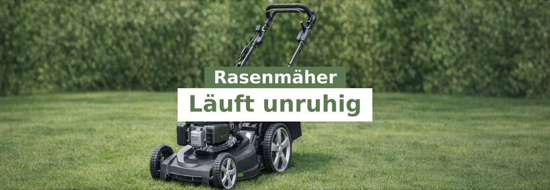 Rasenmäher läuft unruhig Anleitung - Reparaturratgeber