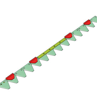 AGRIA Mähmesser 145 cm für Balkenmäher
