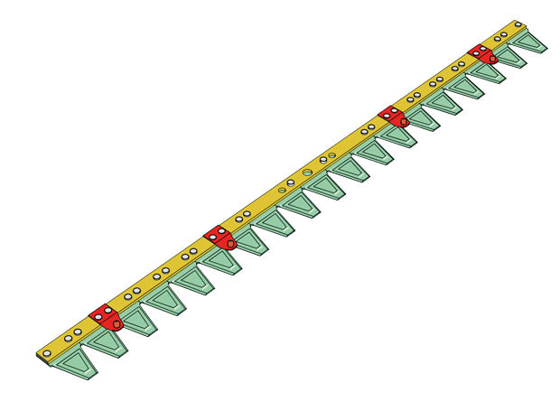 BUCHER Mähmesser 179 037 97-0 für Balkenmäher Ersatzteil – Originalteil schneller Versand