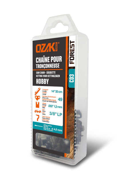 Sägekette 3/8-LP Zoll 1,3 mm passend für OREGON und TRILINK