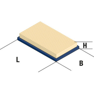 STIGA Flachluftfilter 118550257 für Rasentraktor