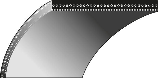 TIELBÜRGER Keilriemen Typ 11 25.00 x 600.00 für Balkenmäher Ersatzteil