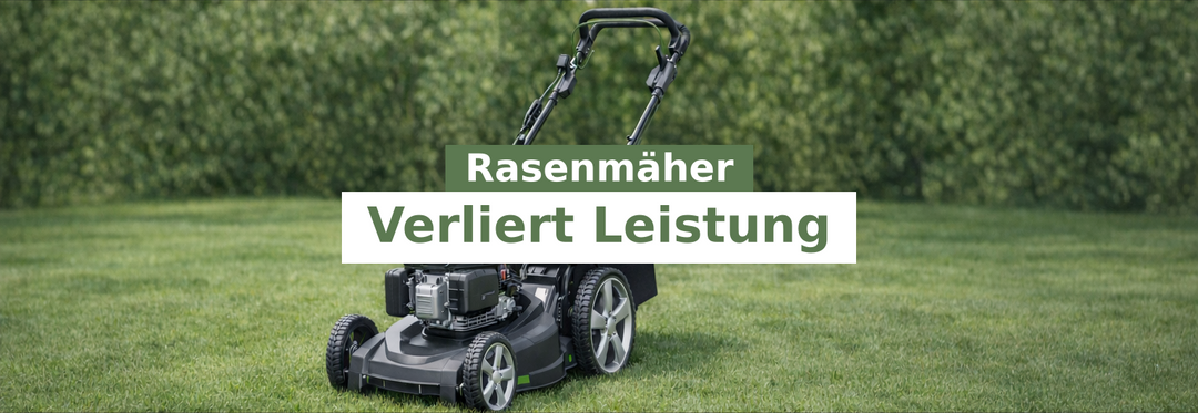 Rasenmäher verliert Leistung Anleitung - Reparaturratgeber
