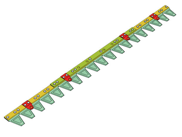 AGRIA Mähmesser 251 0170 für Balkenmäher Ersatzteil – Originalteil schneller Versand