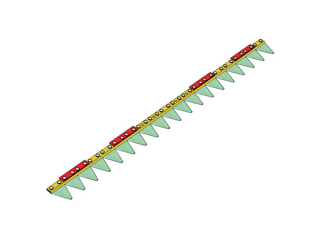 AGRIA Mähmesser UNIVERSAL C 2480600 für Balkenmäher Ersatzteil – Originalteil schneller Versand