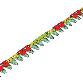 AGRIA Mähmesser UNIVERSAL C 609 51 für Balkenmäher