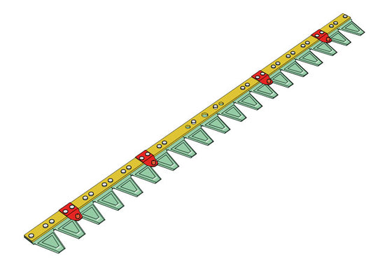 B.C.S. Mähmesser 250 0100 für Balkenmäher Ersatzteil – Originalteil schneller Versand