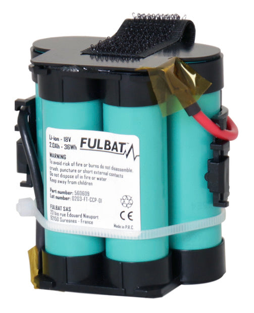 Batterie 18 V Lithium-Ionen-Akkumulator passend für Mähroboter von GARDENA, HUSQVARNA und FLYMO u. a.