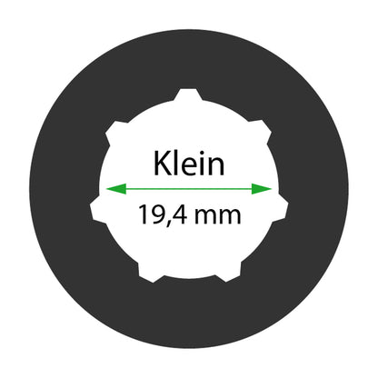 Kettenradring 9 Klein passend für Kettensäge von ECHO, JONSERED und STIHL - Bild 2
