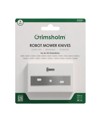 Rasenrobotermesser Rund 70 mm passend für Mähroboter von AL-KO - Bild 2
