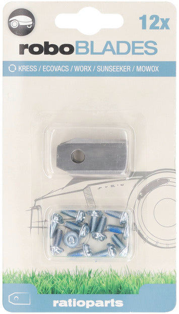 roboBLADES TITAN eXtreme Messerklingen 37 x 19 mm 12er Set Ersatzteil – Ersatzteil schneller Versand