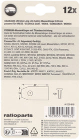 roboBLADES TITAN eXtreme Messerklingen 37 x 19 mm 12er Set Ersatzteil – Ersatzteil schneller Versand