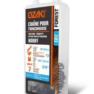 STIHL Kette 3/8 HM 1.6 mm 72TG für Kettensäge