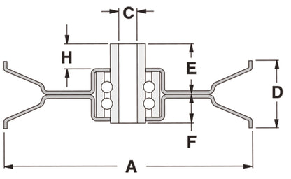 Spannrolle V-Form Polyamid passend für Rasentraktor von JOHN DEERE - Bild 2

