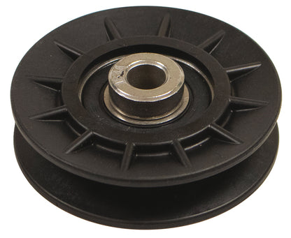 Spannrolle V-Form Polyamid passend für Rasentraktor von JOHN DEERE
